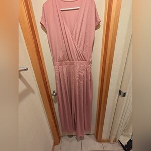 Halara XL Pink Jumpsuit